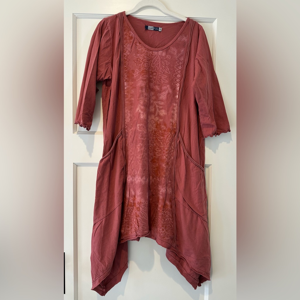 Blue Fish Wildflower Tunic In Painted Desert
